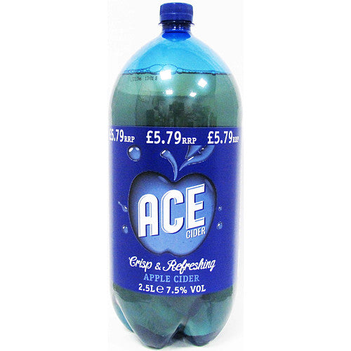 Ace Cider PM £5.79 7.5% 2.5Ltr × 4 × 1