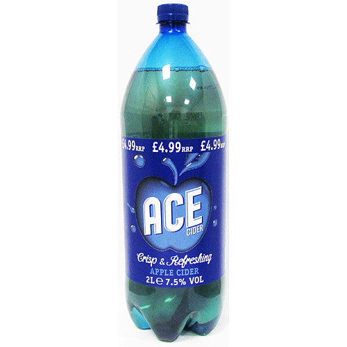 Ace Cider PM £4.99 7.5% 2Ltr × 6 × 1
