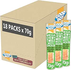 Good Boy Chicken Twists 6x70g