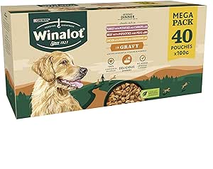 Winalot Pack Sunday Dinners Variety 4x100g