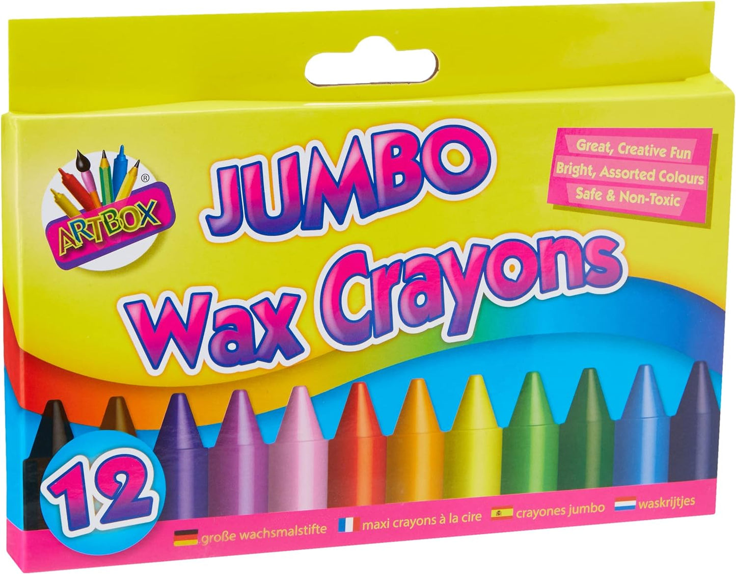Wax Crayons Pack 1x40pk