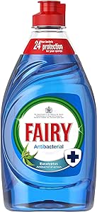 Fairy Anti Bacterial Washing Up Liquid 10x383ml