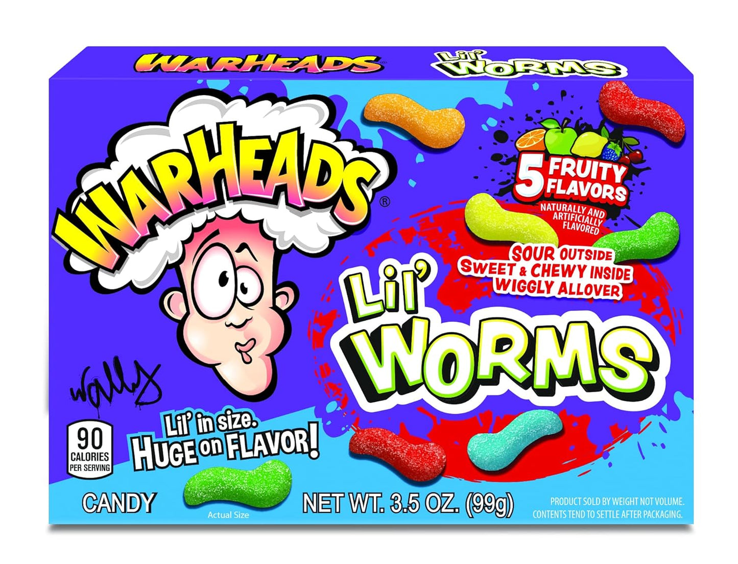 Warhead Lil Wormz Theatre Box 12x99g(12)