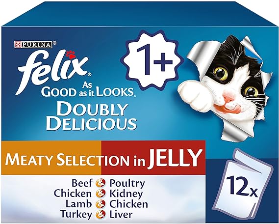 Felix Agail Gij Mv Meat Pouch Pk 4x100g