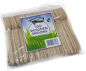 Caterpack Enviro Wooden Spoons 1x6.25"