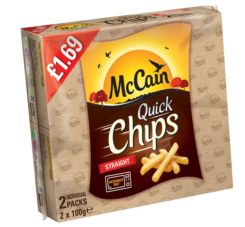 PM 1.69 McCains Quick Chips 12x200g