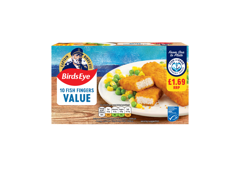 PM1.69 Birds Eye Value Fish Fingers 12x225g