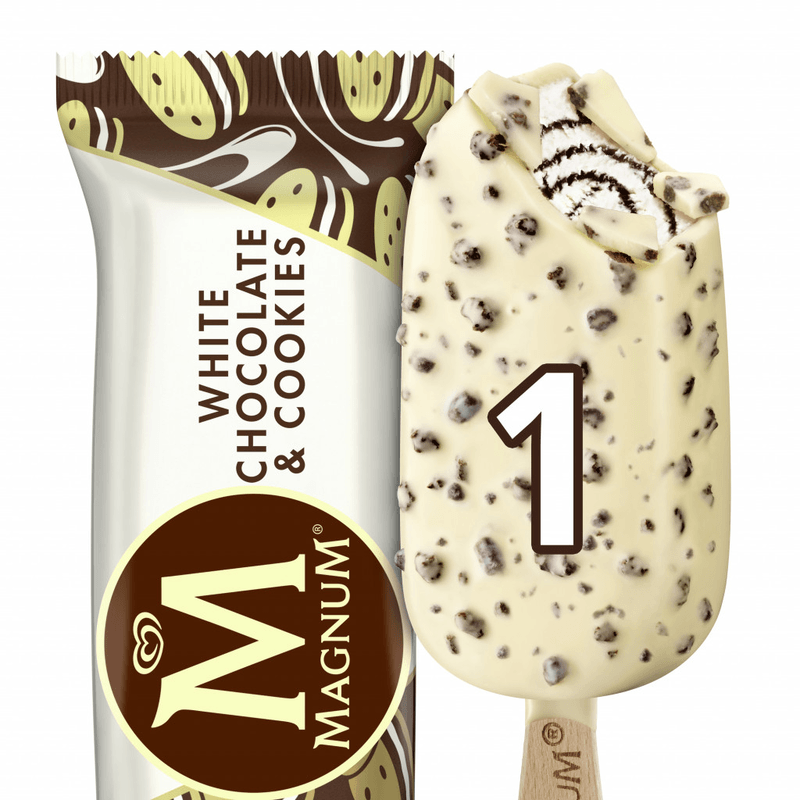 Magnum White Chocolate & Cookie 20x90ml