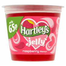 Hartleys Ready To Eat Jelly Pot Raspberry 12x125g