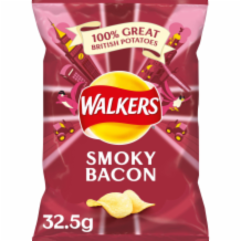 Walkers Smokey Bacon Std 32x32.5g C