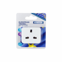 Status European Travel Adaptor 1x1's