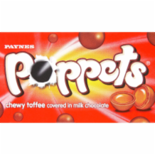Paynes Poppet Toffee Carton 36x39g
