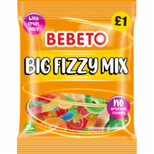 Bebeto Big Fizzy Mix 10x150g(4)