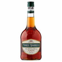 Three Barrels Brandy 7 1x70cl