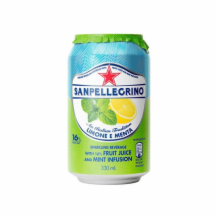 Sanpellegrino Lemon & Mint (limone & Menta) Can 12x330ml S