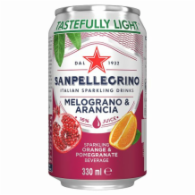 Sanpellegrino Pomegranate & Orange (mel & Ara) Can 12x330ml S