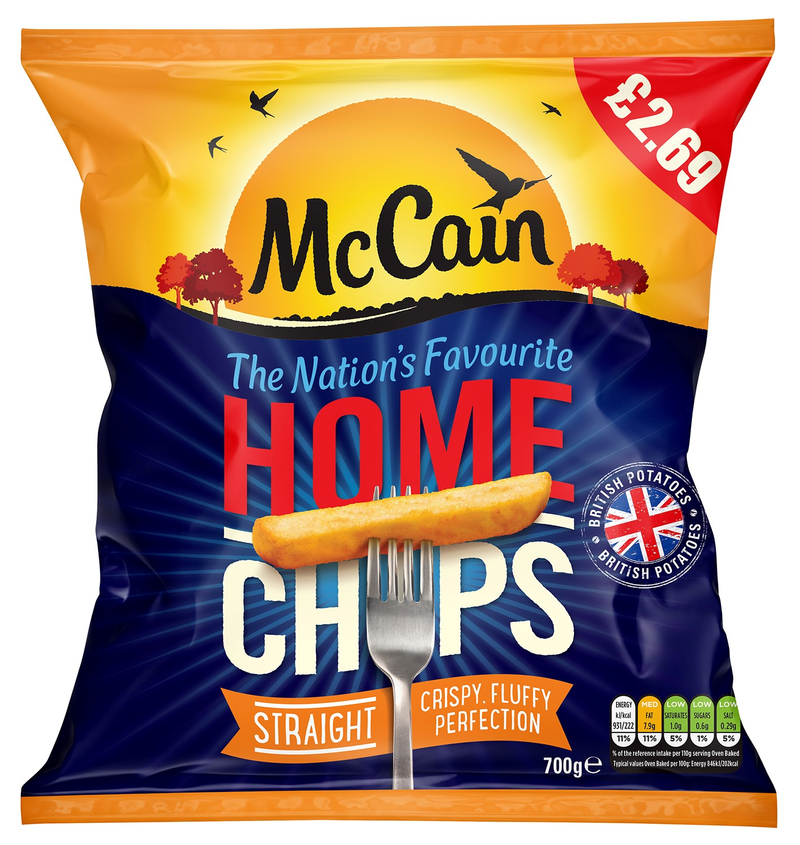 PM 2.69 McCains Home Chip CASE 15x700g