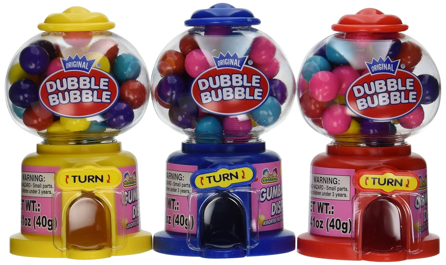 Dubble Bubble Mini Gumball Machine 12x40g(12)