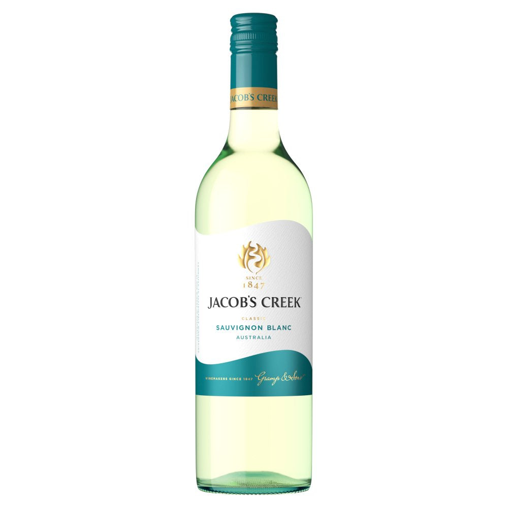 Jacob's Creek Sauvignon Blanc White Wine 75cl 75Cl × 6