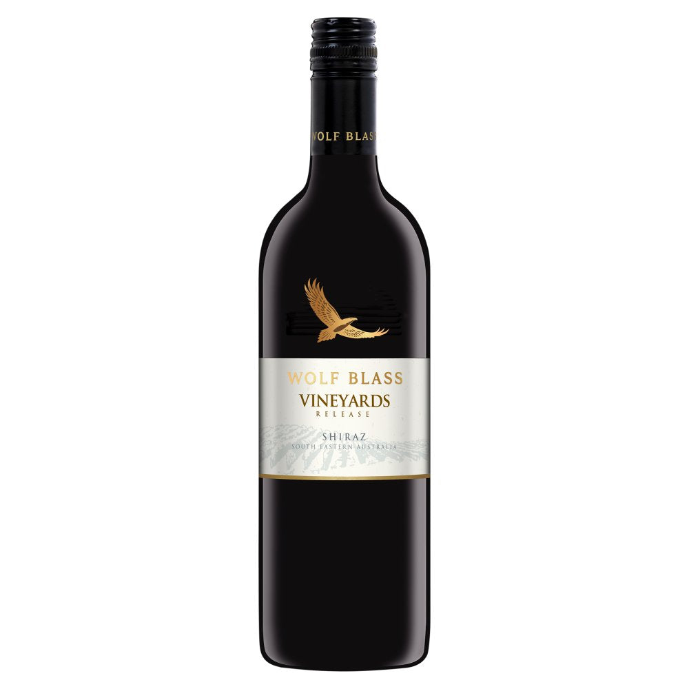 Wolf Blass Vineyards Release Shiraz 750ml 75Cl × 6 × 1