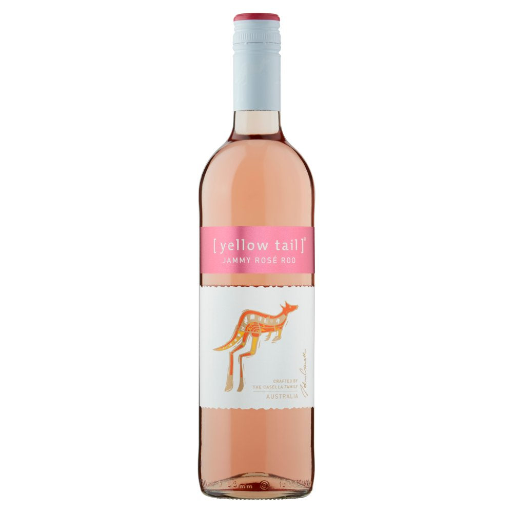 Yellow Tail Jammy Rosé Roo Wine 750ml 75Cl × 6