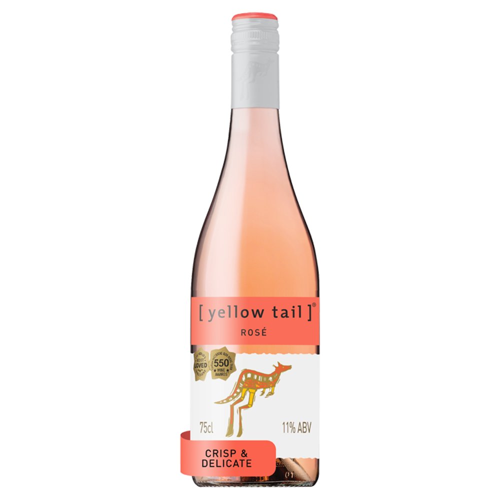 Yellow Tail Rosé 750ml 75Cl × 6