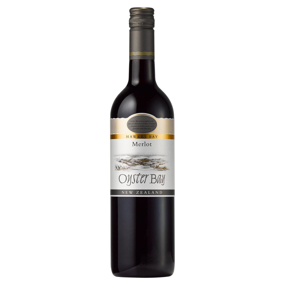 Oyster Bay Hawkes Bay Merlot 750ml 75Cl × 6