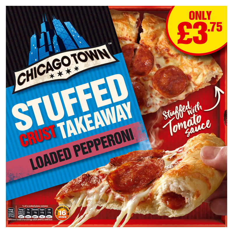 PM 3.75 Chicago Town Stuff Crust Takeaway Pepperoni 10x490g
