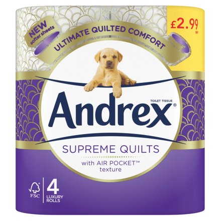 Andrex Quilts Roll 6x4roll