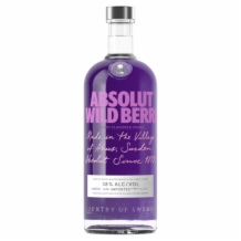 Absolut Wild Berry 1x70cl