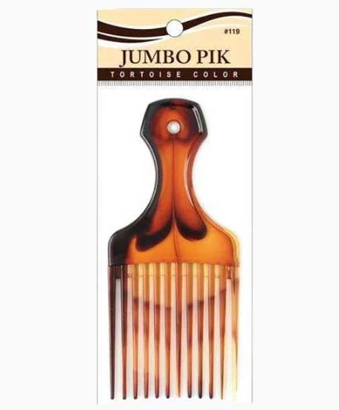 ANNIE JUMBO PIK 119 Color Tortoise Hair Brushes and Combs Asetena Pa