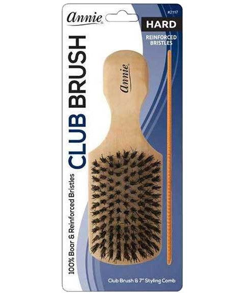 ANNIE HARD CLUB BRUSH 2117 Color Brown Hair Brushes and Combs Asetena Pa