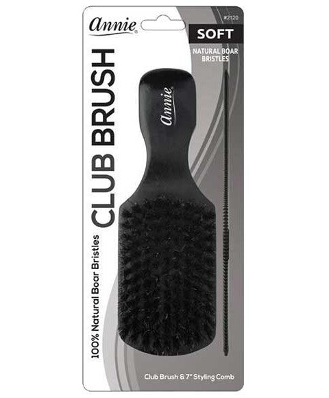 SOFT CLUB BRUSH 2120 Color Black Hair Brushes and Combs Asetena Pa