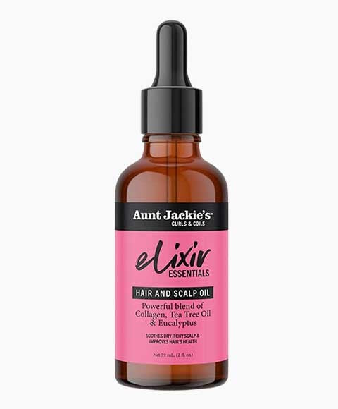 ELIXIR HAIR AND SCALP OIL WITH COLLAGEN TEA TREE OIL EUCALYPTUS 59 ml Color Pink Treatments Asetena Pa