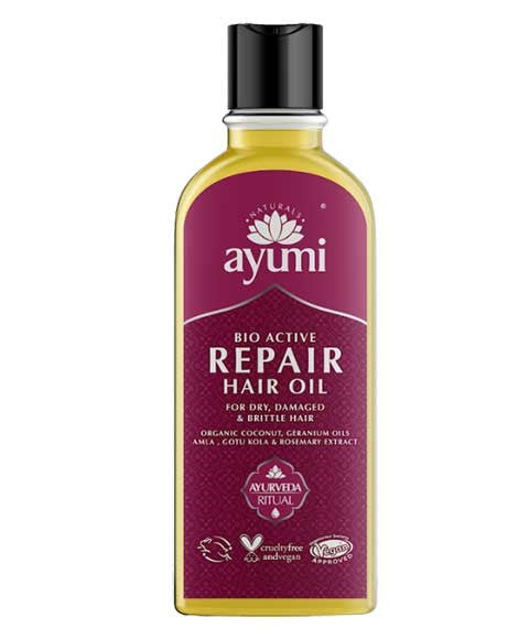AYUMI NATURALS REPAIR BIO ACTIVE HAIR OIL 150 ml Sprays, Serums and Oils Asetena Pa