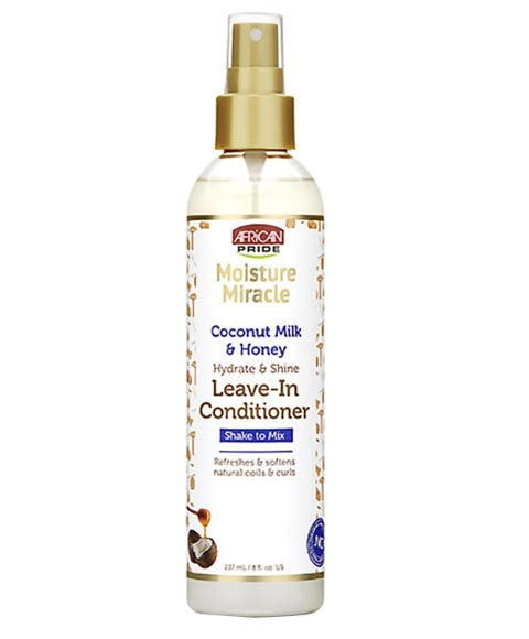MOISTURE MIRACLE COCONUT MILK AND HONEY LEAVE IN CONDITIONER 237 ml Conditioner Asetena Pa