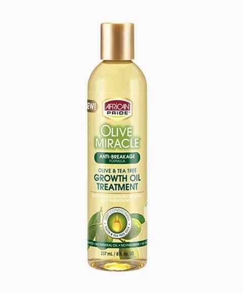 OLIVE MIRACLE GROWTH OIL 237 ml (Pack of 6) Sprays, Serums and Oils Asetena Pa