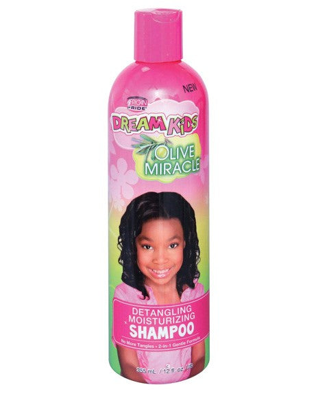 DREAM KIDS OLIVE MIRACLE DETANGLING MOISTURIZING SHAMPOO 355 ml Shampoo Asetena Pa