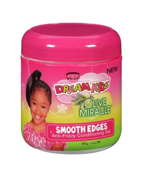 DREAM KIDS OLIVE MIRACLE SMOOTH EDGES ANTI FRIZZY CONDITIONING GEL 170 g (Pack of 3) Conditioner Asetena Pa