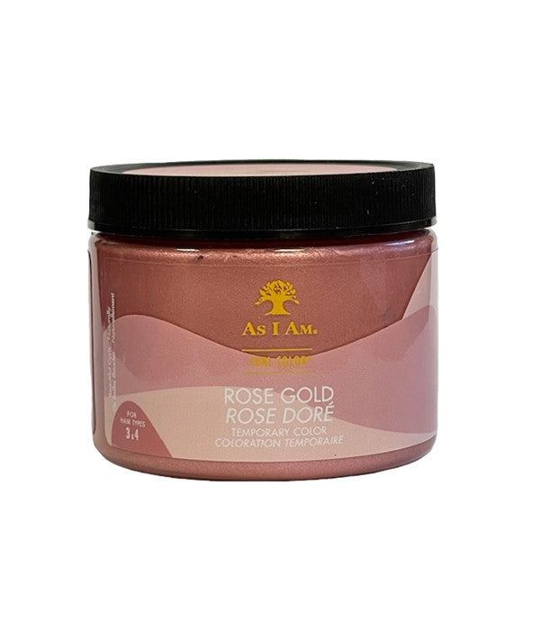 AS I AM TEMPORARY CURL COLOR ROSE GOLD 182 g Hair Color Asetena Pa