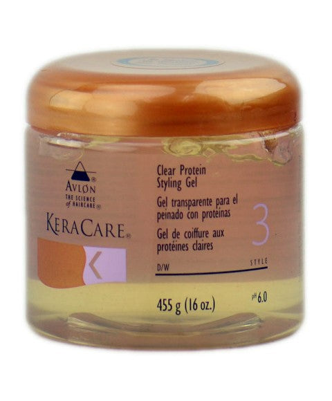 KERACARE PROTEIN CLEAR STYLING GEL 455 g Treatments Asetena Pa