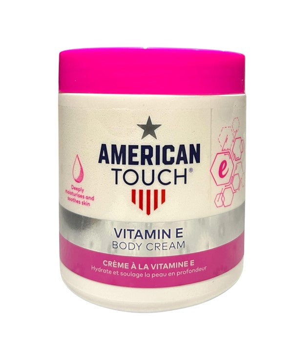 AMERICAN TOUCH VITAMIN E BODY CREAM 500 ml Skin Moisturizing Asetena Pa