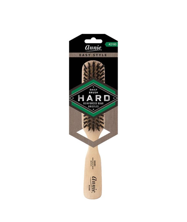 ANNIE DAILY HARD REINFORCED BOAR BRISTLES 2193 Hair Brushes and Combs Asetena Pa