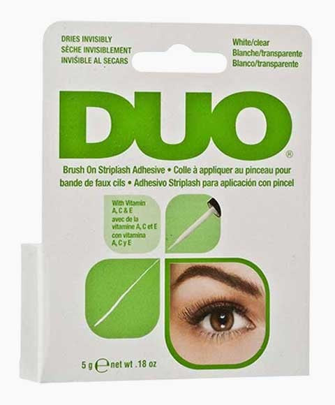 ARDELL DUO BRUSH ON STRIPLASH ADHESIVE WHITE 7 g Color White/Clear Eye Makeup Asetena Pa