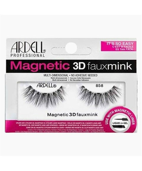 ARDELL MAGNETIC 3D FAUXMINK LASHES 858 Eye Makeup Asetena Pa