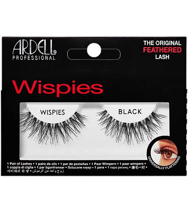 ARDELL NATURAL WISPIES EYE LASHES Color Black Eye Makeup Asetena Pa