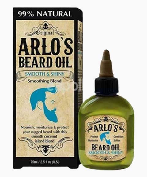 BEARD OIL SMOOTH AND SHINY SMOOTHING BLEND 75ml Shaving Asetena Pa