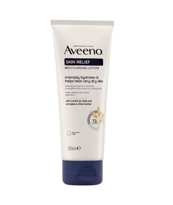 AVEENO SKIN RELIEF MOISTURIZING LOTION TUBE 200 ml (Tube) Skin Moisturizing Asetena Pa