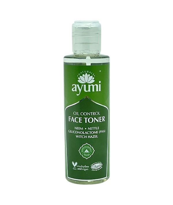 AYUMI NATURALS OIL CONTROL NEEM FACE TONER 150 ml Skin Wash Asetena Pa