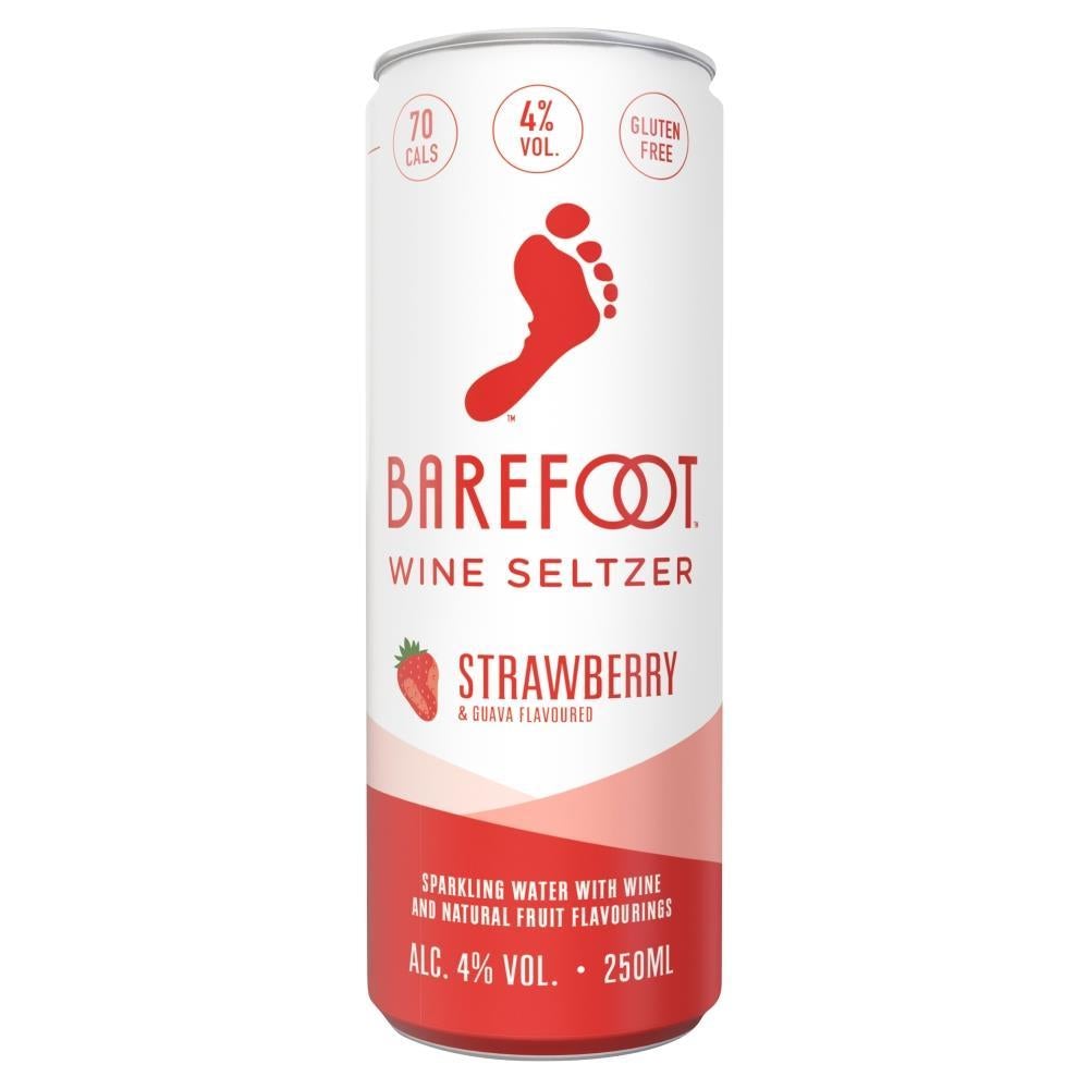Barefoot Seltzer Strawberry 12x250ml